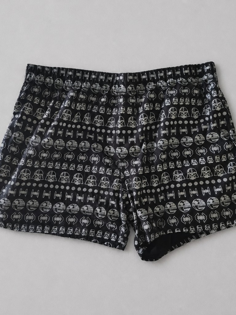 Black Star Wars Patterned  Boxers